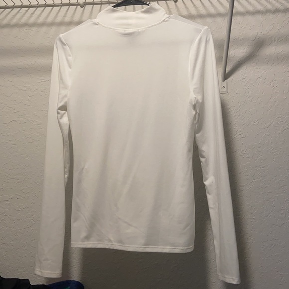 Forever 21 White Turtleneck - Picture 2 of 3